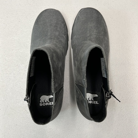 SOREL | Joan of Arctic Wedge III Zip (Quarry and Black) - Picture 7 of 10